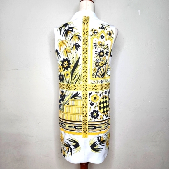 Vintage Couture‎ 60's Mod Groovy Flower Power Shift Dress/Tunic - Picture 6 of 8